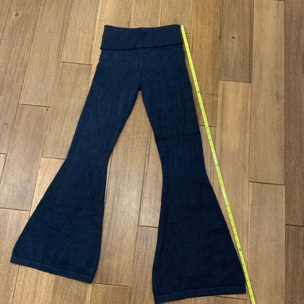 Edikted Womens Navy Flared Pants - Picture 3 of 8
